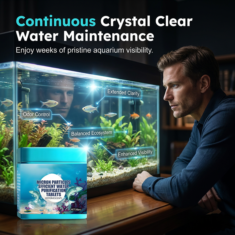 💎 50% RABATT 🐟 Friskare akvarium på nolltid 🌿 Effektiva vattenreningstabletter – enkel skötsel för varje fiskägare ✨