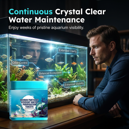 💎 50% RABATT 🐟 Friskare akvarium på nolltid 🌿 Effektiva vattenreningstabletter – enkel skötsel för varje fiskägare ✨