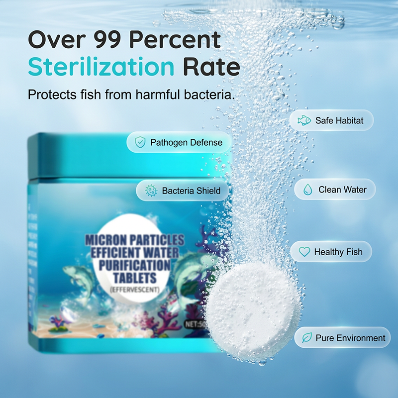 💎 50% RABATT 🐟 Friskare akvarium på nolltid 🌿 Effektiva vattenreningstabletter – enkel skötsel för varje fiskägare ✨