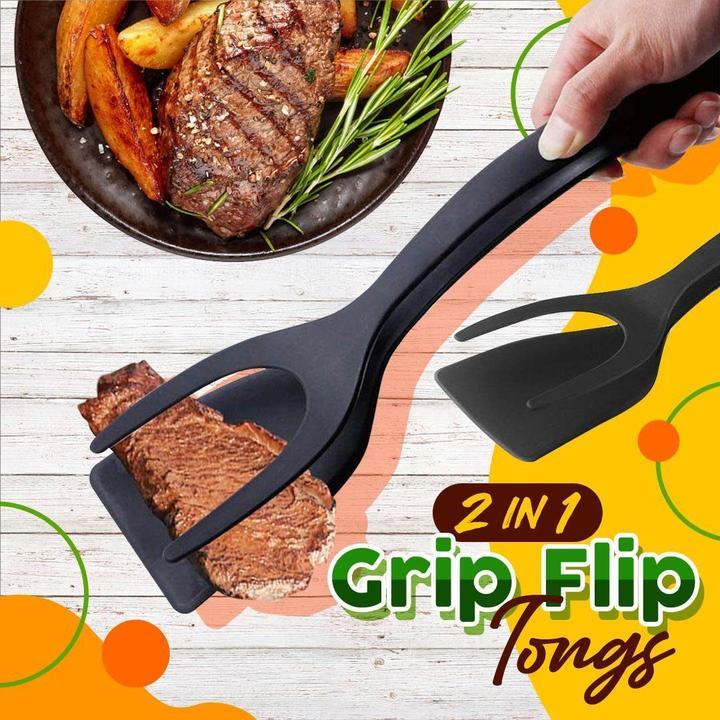 🍳 50% RABATT 🔥 2-i-1 Spatelklämma – smart kökshjälp för enklare matlagning 🥩 Värmetålig silikon & halkfritt grepp ✨
