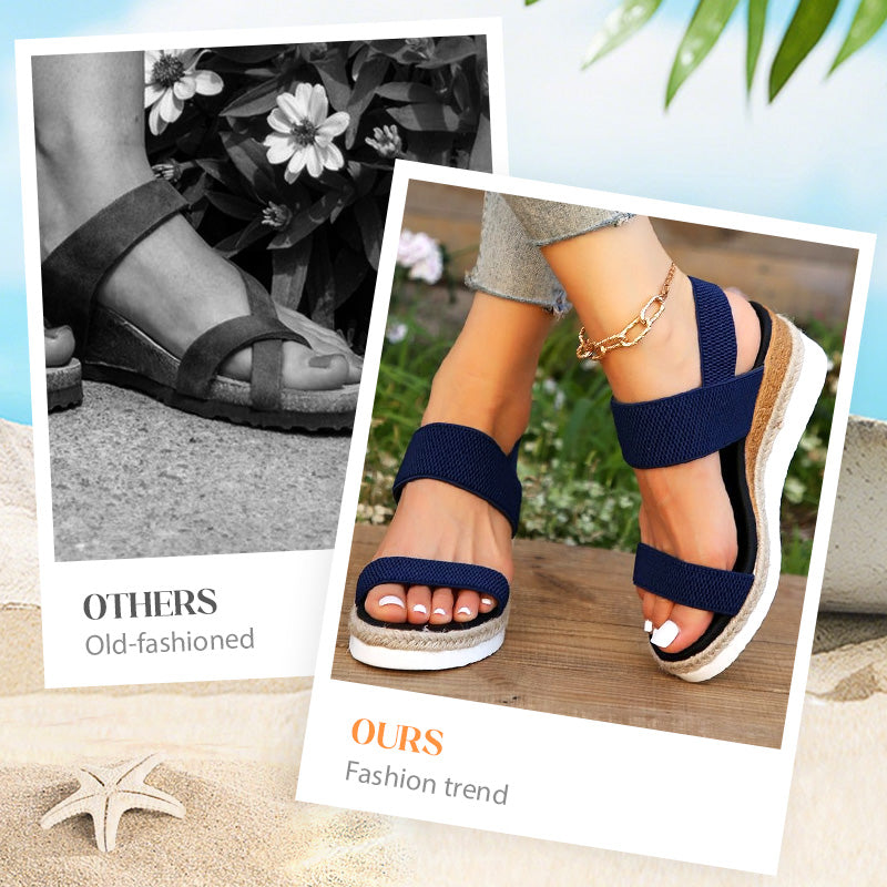 👡 SOMMARFAVORIT 2026 💕 50% REA 🔥 Eleganta damsandaler med mjuk tjock sula – snygga nog för stan, bekväma nog hela dagen ☀️