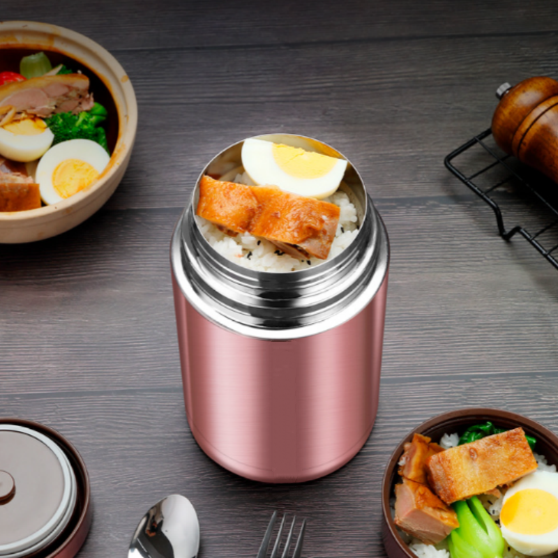 🍲 50% RABATT NU! 🔥 Håll maten varm & fräsch 🌿 316 rostfri matbehållare – vakuumisolerad, läckagesäker & perfekt för jobb, skola & picknick 🥄✨