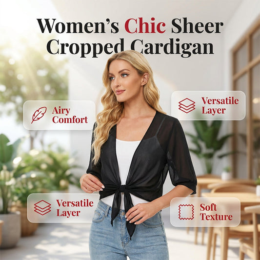 📢📢50% DI SCONTO !! ⏰Top corto da donna elegante in chiffon con lacci sul davanti