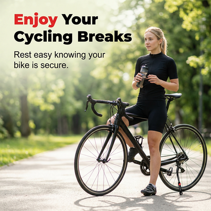 🚲 50% RABATT NU! 🔥 Universellt cykelstöd i aluminium – stabilt, rostfritt & passar nästan alla cyklar ✨