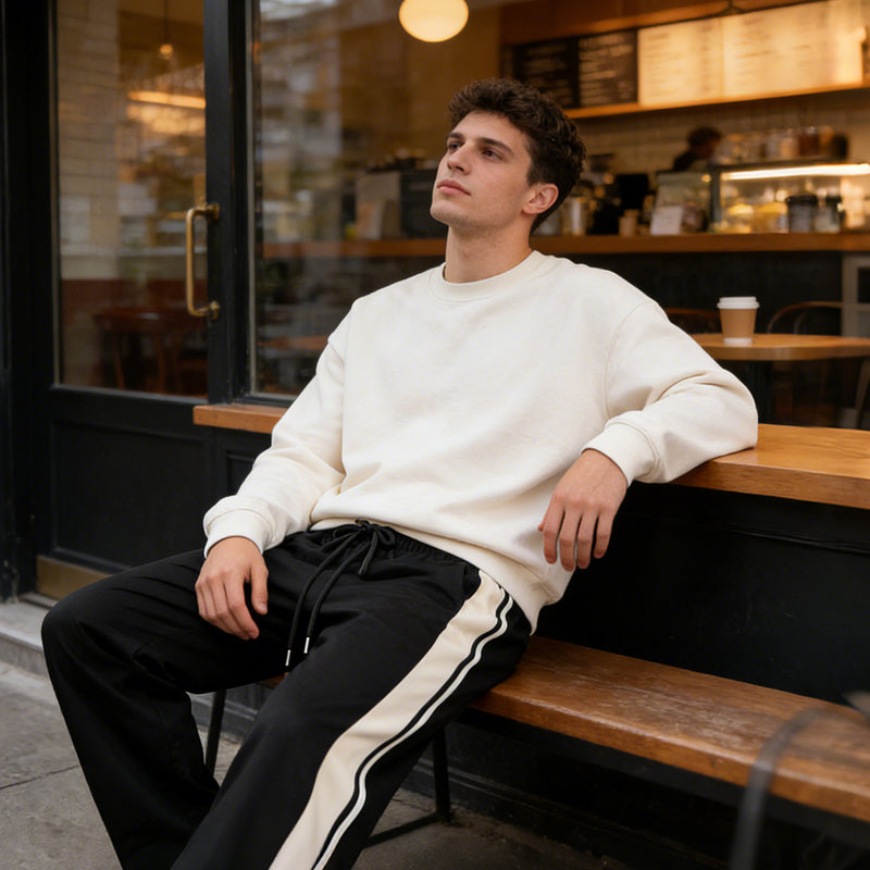 💥 HALVA PRISET 🔥 Herrbyxor med premiumkomfort 👖 Lätta material, avslappnad passform & enkel nordisk stil 🌿