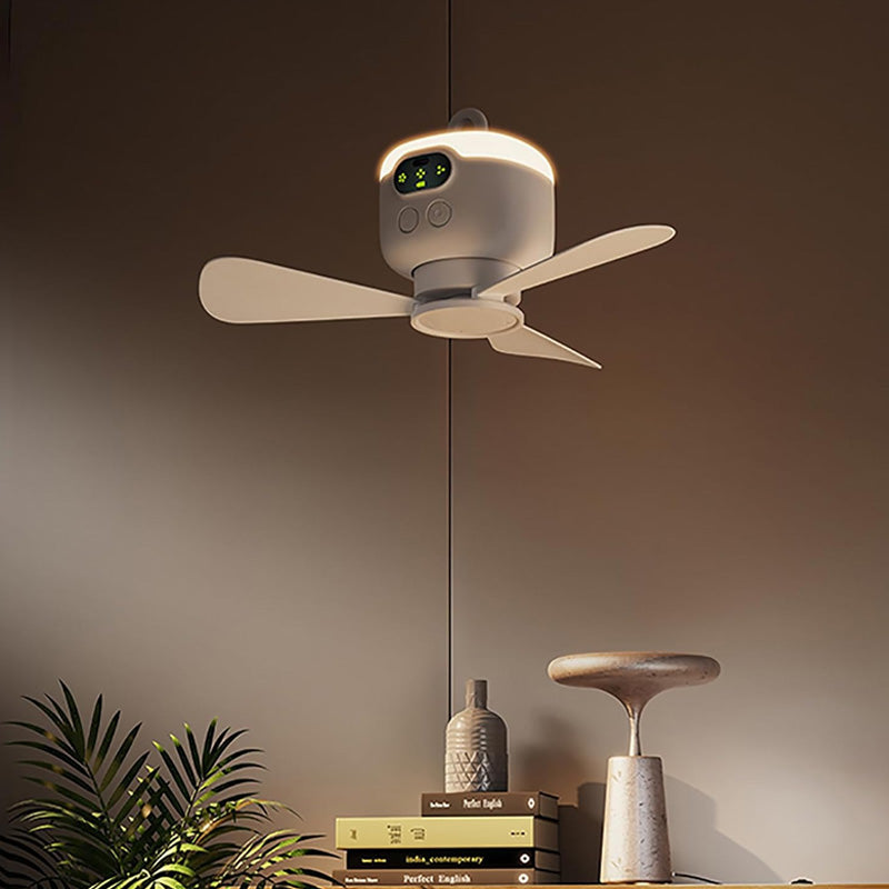 🌿✨ 50% OFF – Smart & portabel takfläkt med LED-lampa 🌬️ Skapa en sval och behaglig känsla var du än är 💡