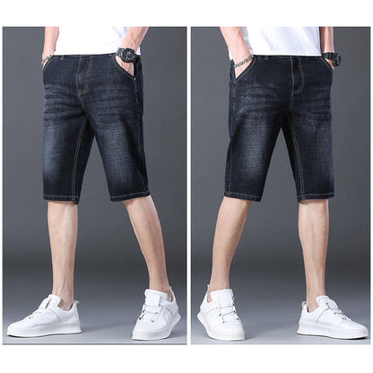 🔥 50% rabatt 👖 Lätta stretch-denimshorts för män ✨ 3D-passform för maximal komfort & naturlig rörelse hela dagen