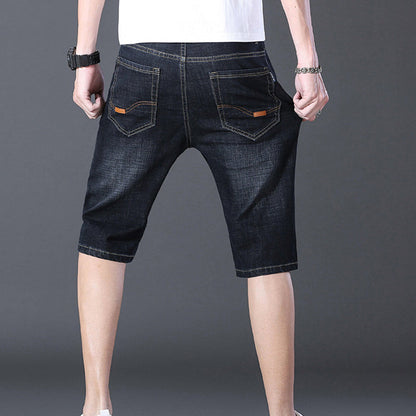 🔥 50% rabatt 👖 Lätta stretch-denimshorts för män ✨ 3D-passform för maximal komfort & naturlig rörelse hela dagen