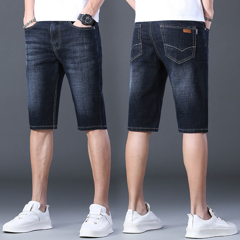 🔥 50% rabatt 👖 Lätta stretch-denimshorts för män ✨ 3D-passform för maximal komfort & naturlig rörelse hela dagen