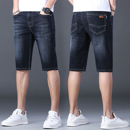 🔥 50% rabatt 👖 Lätta stretch-denimshorts för män ✨ 3D-passform för maximal komfort & naturlig rörelse hela dagen