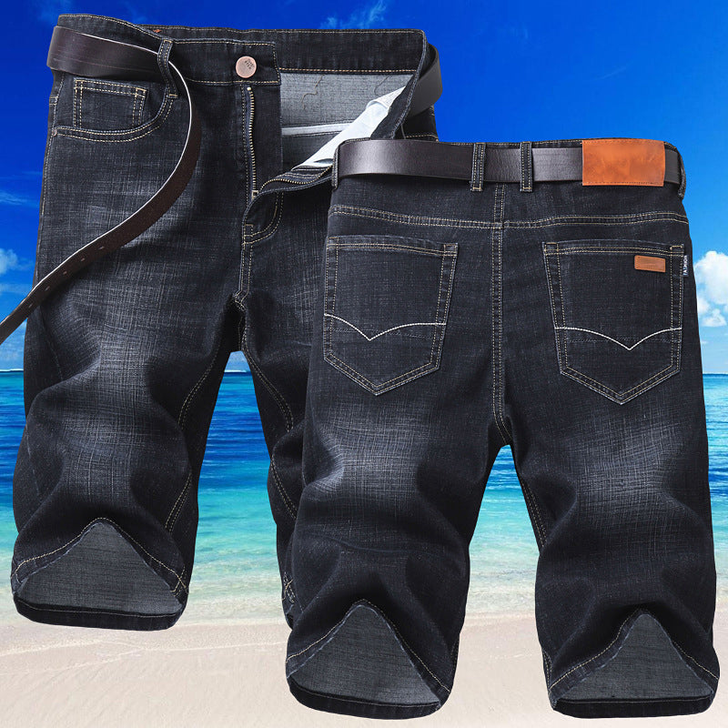 🔥 50% rabatt 👖 Lätta stretch-denimshorts för män ✨ 3D-passform för maximal komfort & naturlig rörelse hela dagen