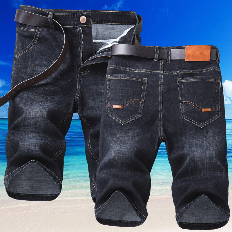 🔥 50% rabatt 👖 Lätta stretch-denimshorts för män ✨ 3D-passform för maximal komfort & naturlig rörelse hela dagen