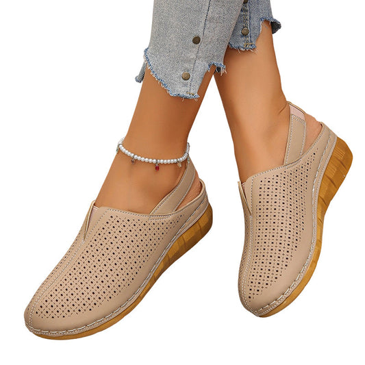 🌬️☀️ 50% RABATT 👡 Andningsbara sandaler med tjock sula – enkel design, maximal komfort & sommarfrihet 🌿