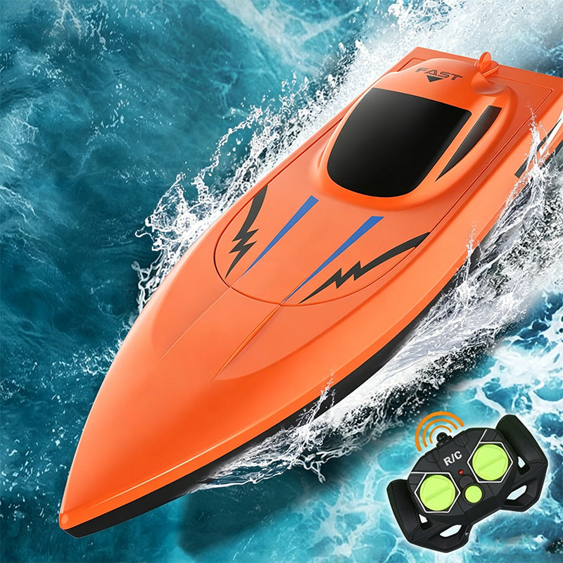 🌊 50% rabatt 🚤 Snabb, smidig & full av action – RC-båt med dubbla motorer för lek utomhus ☀️