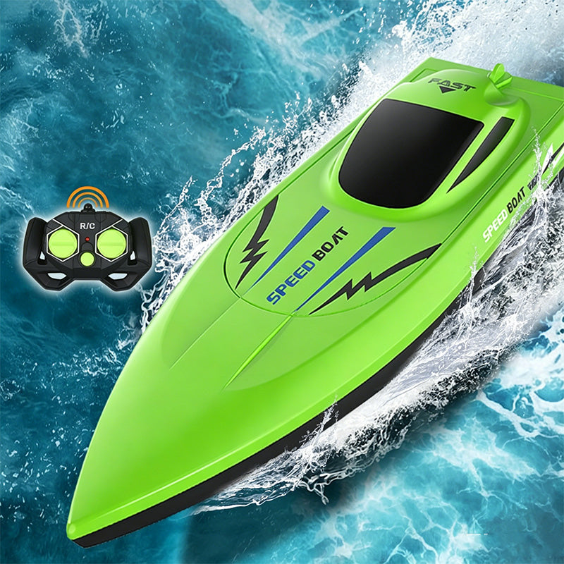 🌊 50% rabatt 🚤 Snabb, smidig & full av action – RC-båt med dubbla motorer för lek utomhus ☀️