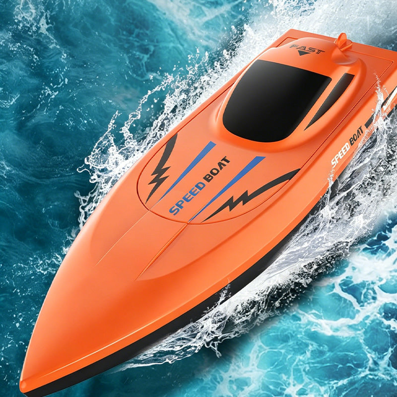 🌊 50% rabatt 🚤 Snabb, smidig & full av action – RC-båt med dubbla motorer för lek utomhus ☀️