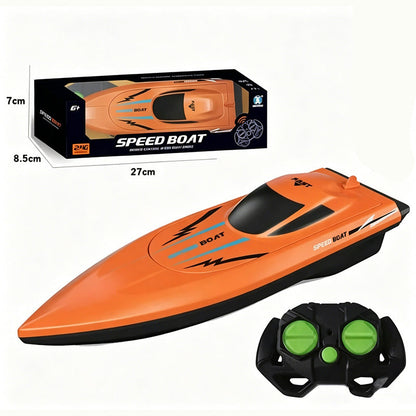 🌊 50% rabatt 🚤 Snabb, smidig & full av action – RC-båt med dubbla motorer för lek utomhus ☀️