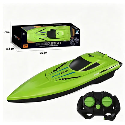 🌊 50% rabatt 🚤 Snabb, smidig & full av action – RC-båt med dubbla motorer för lek utomhus ☀️