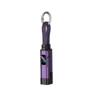 ⚡ 50% RABATT 💎 Multifunktionell 4-i-1 laddningskabel med nyckelring 🔑 liten, smart & extremt praktisk ✨