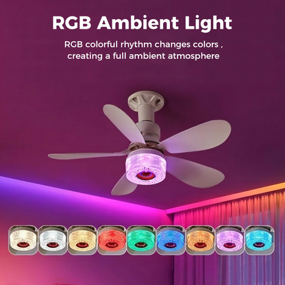 🔥🎁 NYHET – 50% RABATT ✨ 3-i-1 takfläkt med belysning & Bluetooth-högtalare 🔊💡 Smart komfort för moderna hem