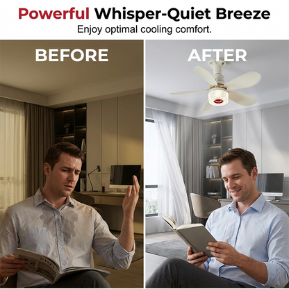 🔥🎁 NYHET – 50% RABATT ✨ 3-i-1 takfläkt med belysning & Bluetooth-högtalare 🔊💡 Smart komfort för moderna hem