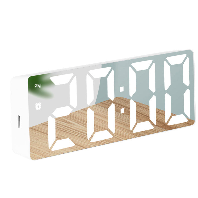 🎉 50% RABATT – Sista dagen! ⏰✨ LED Digital Alarm Clock med spegelyta 💡 Stilren design för ett modernare sovrum 🏡