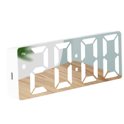 🎉 50% RABATT – Sista dagen! ⏰✨ LED Digital Alarm Clock med spegelyta 💡 Stilren design för ett modernare sovrum 🏡
