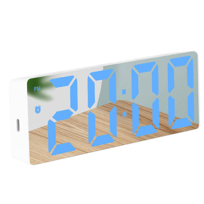 🎉 50% RABATT – Sista dagen! ⏰✨ LED Digital Alarm Clock med spegelyta 💡 Stilren design för ett modernare sovrum 🏡