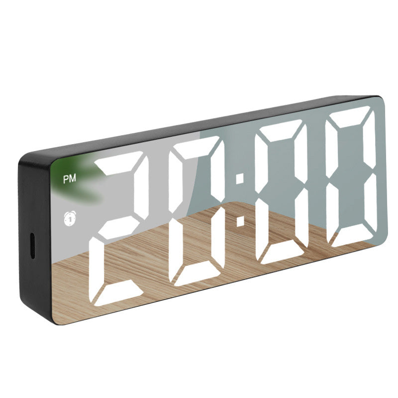 🎉 50% RABATT – Sista dagen! ⏰✨ LED Digital Alarm Clock med spegelyta 💡 Stilren design för ett modernare sovrum 🏡