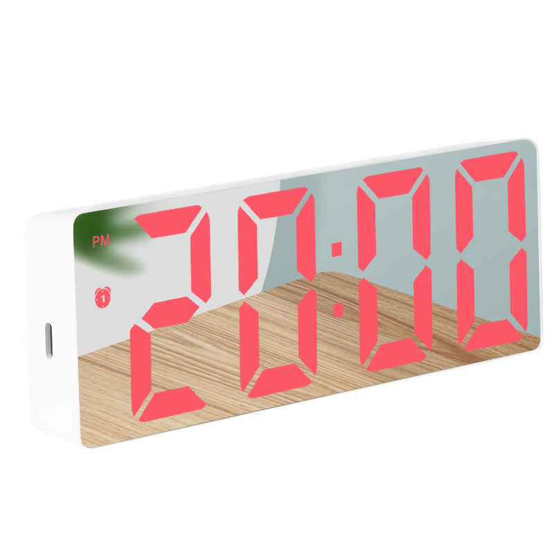🎉 50% RABATT – Sista dagen! ⏰✨ LED Digital Alarm Clock med spegelyta 💡 Stilren design för ett modernare sovrum 🏡