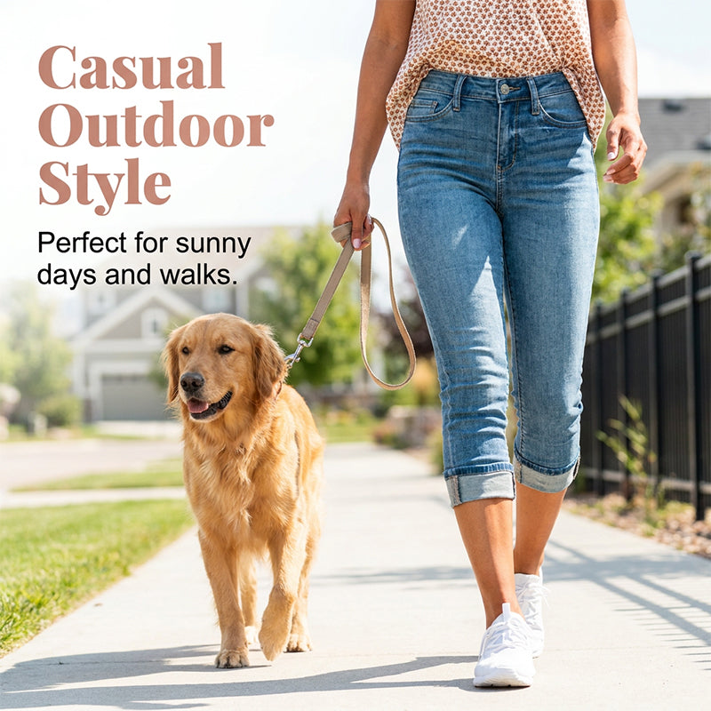 🔥 50% RABATT 👖🌸 Stretch caprijeans med hög midja ✨ Smickrande passform, bekväma & perfekta för sommarens alla dagar ☀️