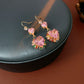 Set collana e orecchini “Cuore scintillante”