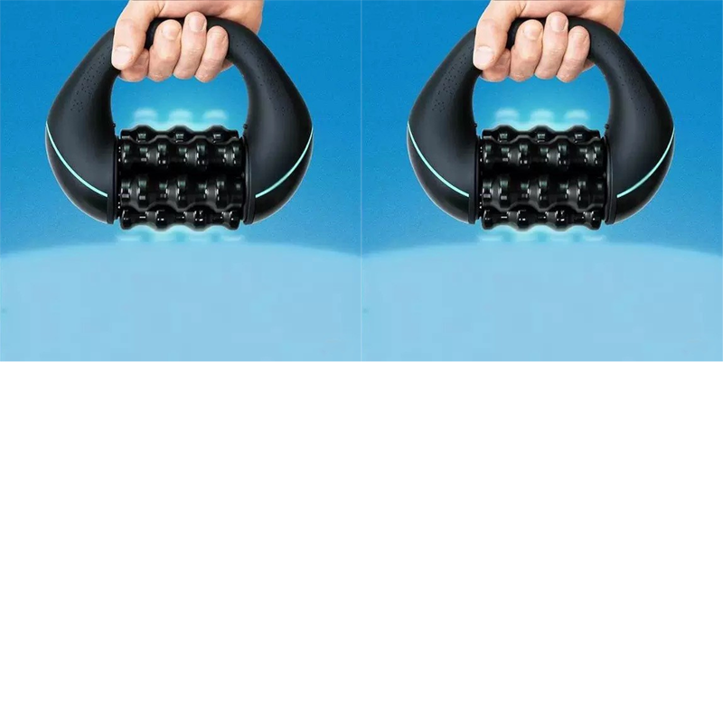 🔥 50% RABATT NU! 💆‍♂️ U-formad elektrisk massagevals ✨ 6 massagehastigheter för djup avslappning – perfekt för nacke, rygg & ben 🌿