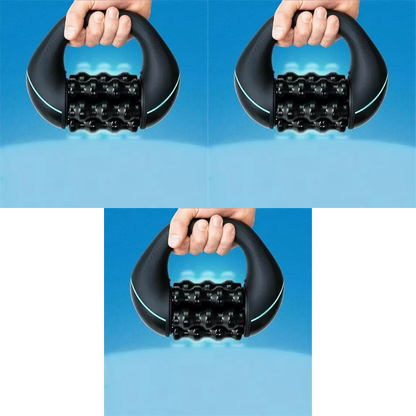 🔥 50% RABATT NU! 💆‍♂️ U-formad elektrisk massagevals ✨ 6 massagehastigheter för djup avslappning – perfekt för nacke, rygg & ben 🌿
