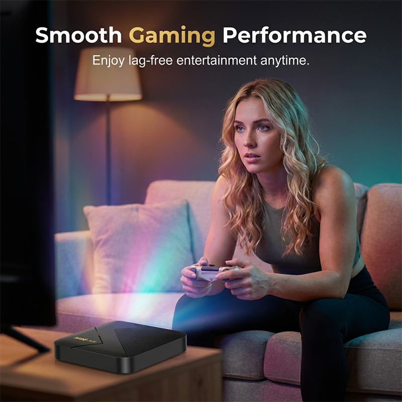 🔥 50% RABATT 🎁 Android TV-box med Bluetooth ✨ Enkel streaming, smidigt ljud & bild i toppklass – perfekt för vardagsrum och filmkvällar 🍿🏡