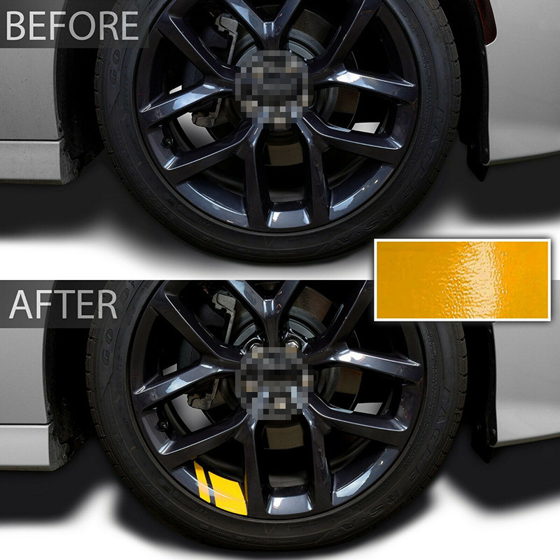 💥 50% RABATT 🚘 Fälgdekaler med reflekterande effekt ✨ Förbättra bilens stil & säkerhet – snyggt både dag och natt 🌟