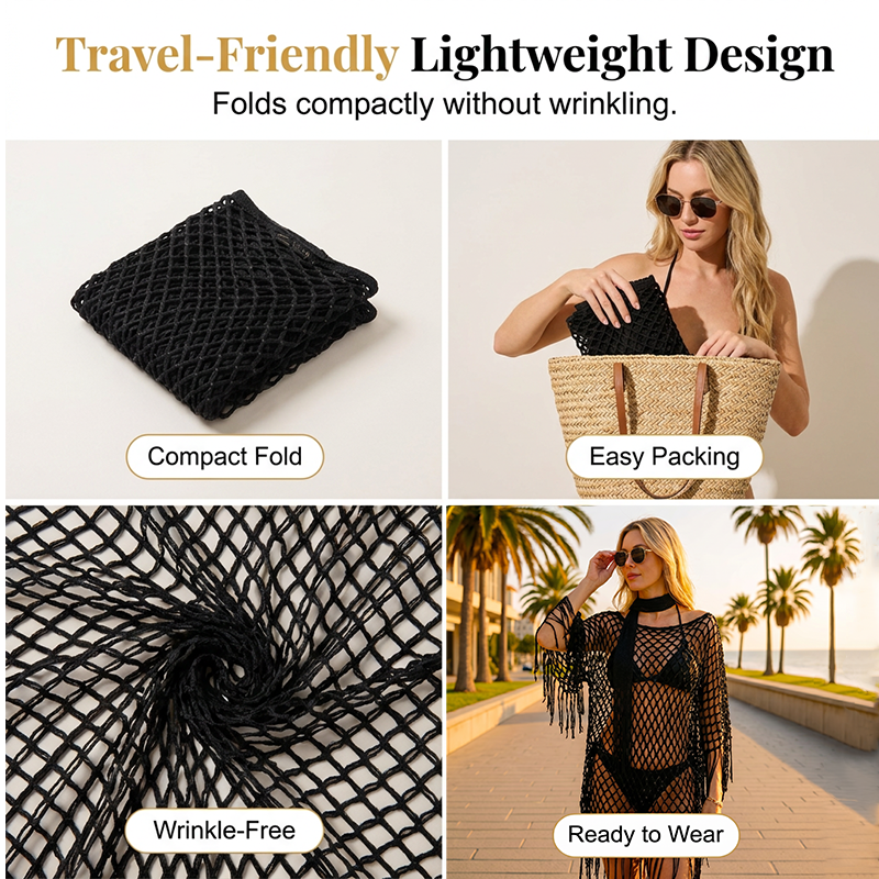 🔥 SOMMARFAVORIT – 50% RABATT 💐 Virkad design med elegant lyster ✨ Bekväm passform och tidlös sommarkänsla ☀️