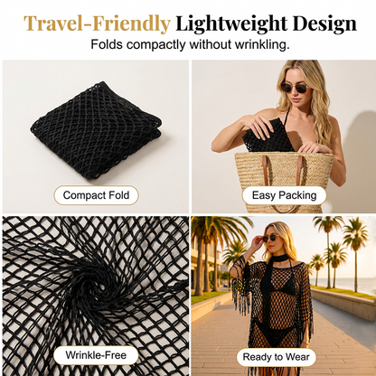 🔥 SOMMARFAVORIT – 50% RABATT 💐 Virkad design med elegant lyster ✨ Bekväm passform och tidlös sommarkänsla ☀️