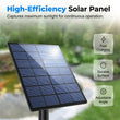 🔥 50% RABATT 🐟 Solcellsdriven dammluftare med inbyggd luftpump ☀️ Syresätt vattnet effektivt – utan elkostnader 🌿