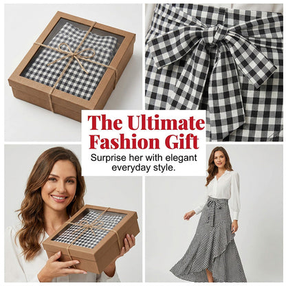 💥 50% RABATT 👗 Sommarfavorit maxikjol 🎀 Asymmetrisk skärning med volangdetaljer ✨ lätt, luftig & bekväm hela dagen 🌿