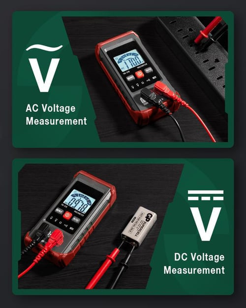 🔥 Köp 2 & få 15% rabatt 🔧📟 Digital multimeter ✨ Snabba och exakta mätningar för hem, garage och verkstad