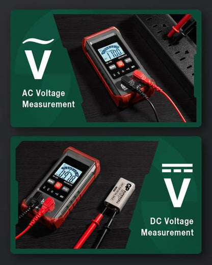 🔥 Köp 2 & få 15% rabatt 🔧📟 Digital multimeter ✨ Snabba och exakta mätningar för hem, garage och verkstad