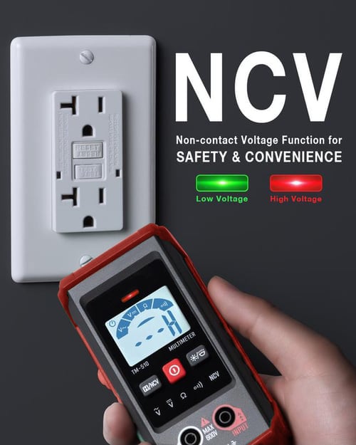 🔥 Köp 2 & få 15% rabatt 🔧📟 Digital multimeter ✨ Snabba och exakta mätningar för hem, garage och verkstad