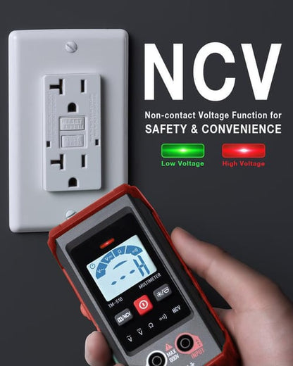 🔥 Köp 2 & få 15% rabatt 🔧📟 Digital multimeter ✨ Snabba och exakta mätningar för hem, garage och verkstad