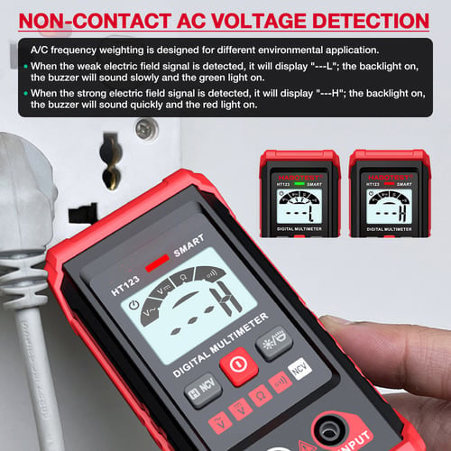 🔥 Köp 2 & få 15% rabatt 🔧📟 Digital multimeter ✨ Snabba och exakta mätningar för hem, garage och verkstad