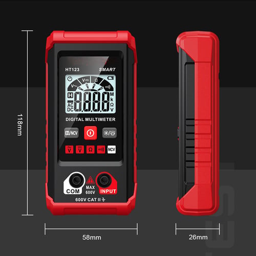 🔥 Köp 2 & få 15% rabatt 🔧📟 Digital multimeter ✨ Snabba och exakta mätningar för hem, garage och verkstad