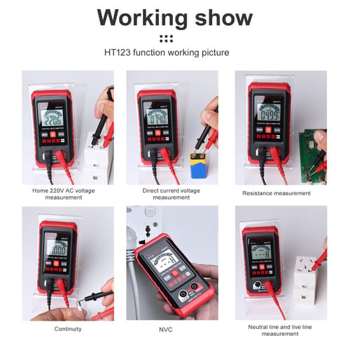 🔥 Köp 2 & få 15% rabatt 🔧📟 Digital multimeter ✨ Snabba och exakta mätningar för hem, garage och verkstad