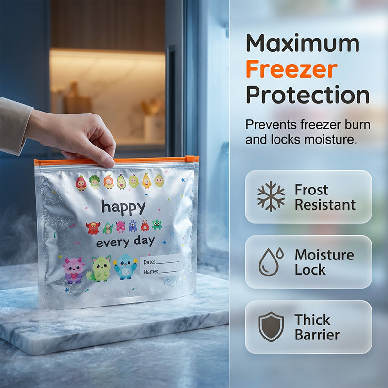 🔥 50% RABATT 🎁 Återanvändbara förvaringspåsar i aluminiumfolie (10 st) ✨ Bevara smak och fräschör – ett måste i varje kök 🌿
