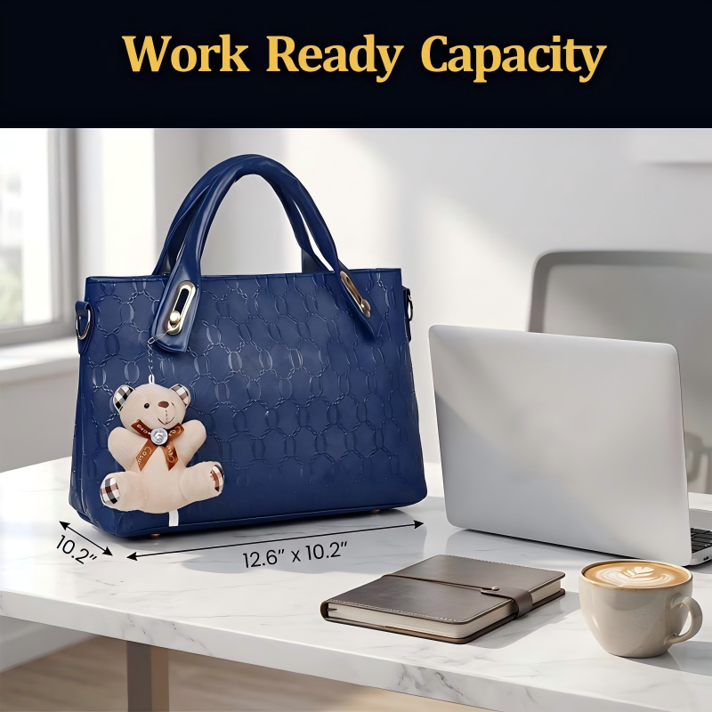 💥 50% RABATT 👜 4-delat premiumset ✨ Få stil, funktion och flexibilitet i ett och samma väskpaket 🌟