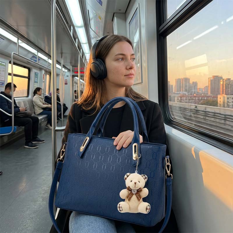 💥 50% RABATT 👜 4-delat premiumset ✨ Få stil, funktion och flexibilitet i ett och samma väskpaket 🌟